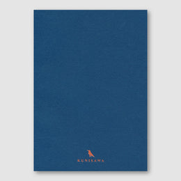 Kunisawa Blue A5 Softcover Notebook