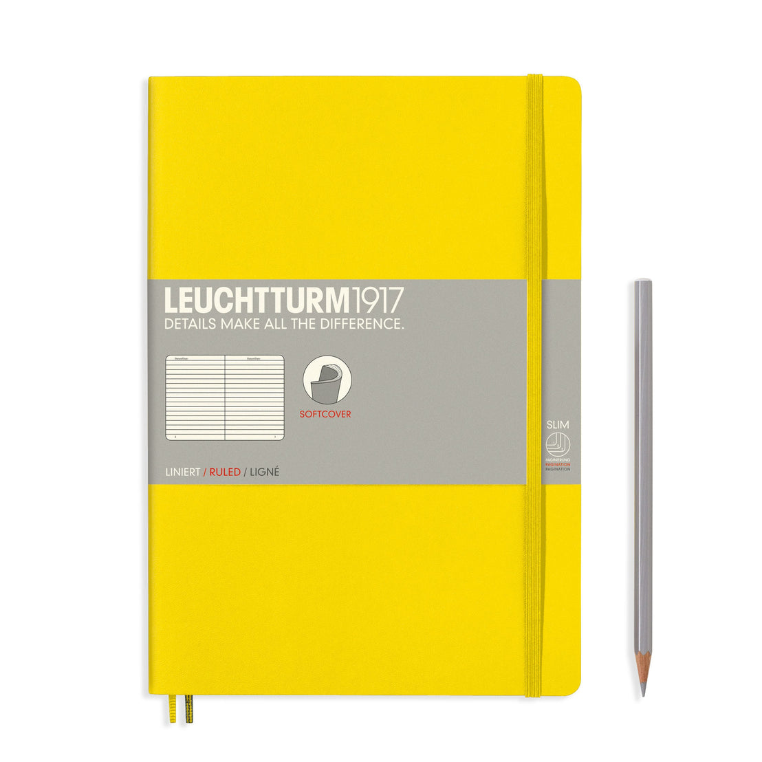B5 Ruled Soft Notebook, Leuchtturm1917