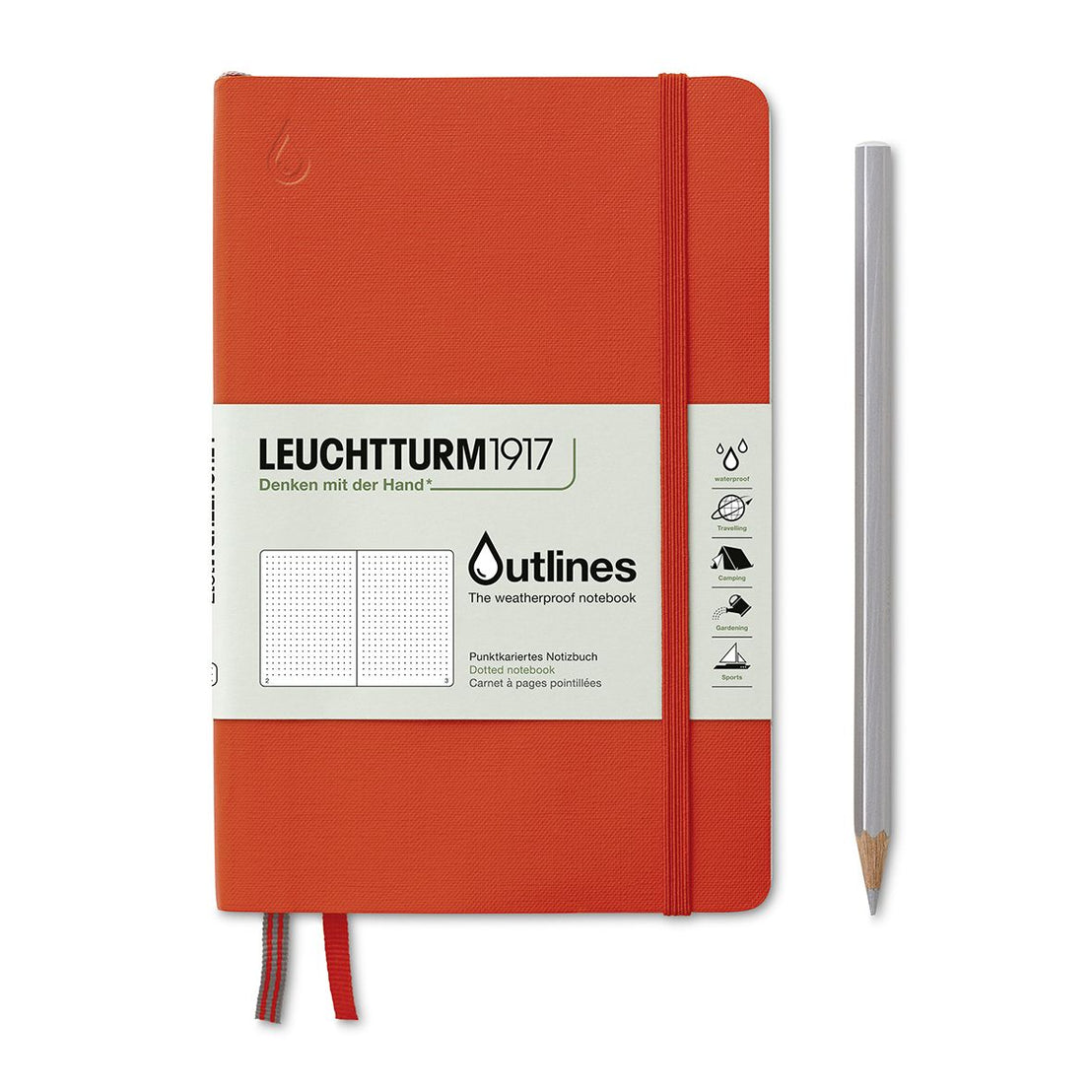 Outlines B6+ Dot Weatherproof Notebook, Leuchtturm1917