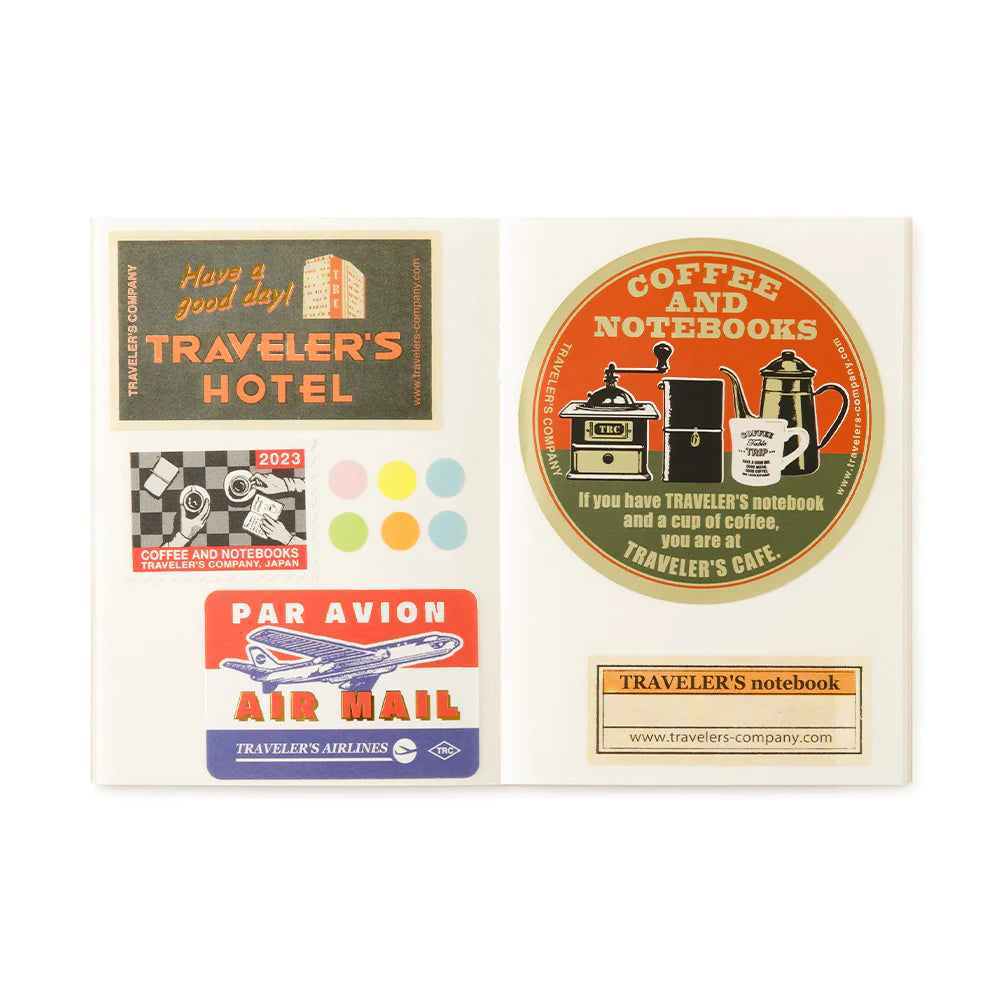 017 Sticker Release Paper (Passport Size), Traveler's Company