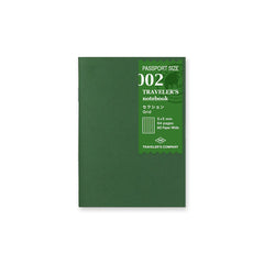 002 Passport Refill Grid, Traveler's Company