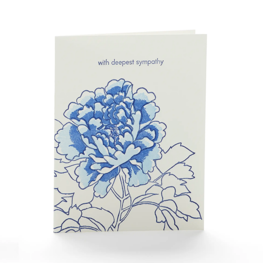 Peony With Deepest Sympathy, Ilee Papergoods