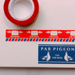 Air Mail Winged Envelope Washi Tape