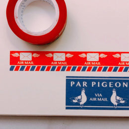 Air Mail Winged Envelope Washi Tape