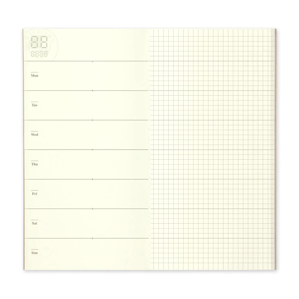 019 Regular Refill Free Diary Weekly + Memo, Traveler's Company – Penny ...