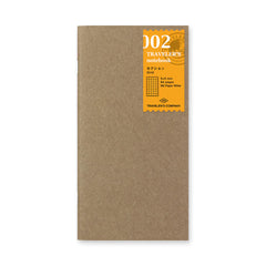 002 Regular Refill Grid, Traveler's Company