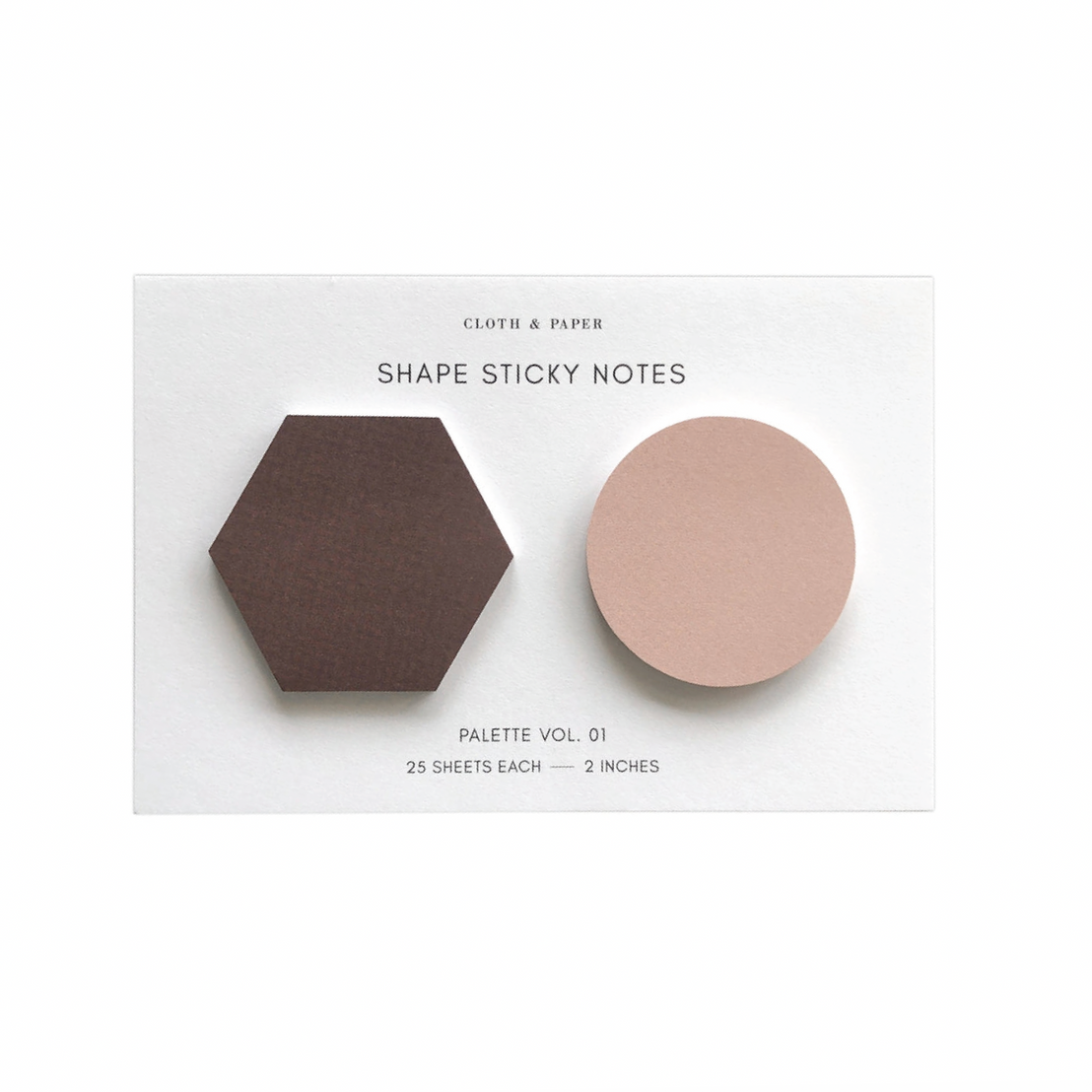 Shape Sticky Notes Set