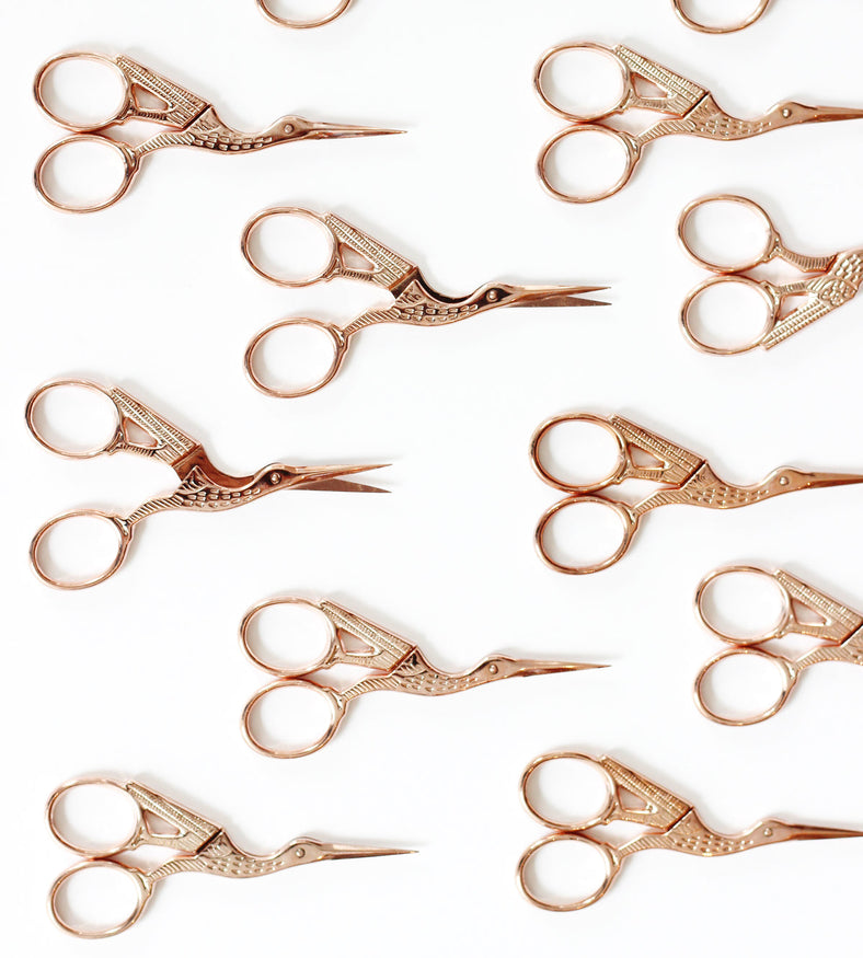 Crane Embroidery Scissors (large) – Penny Linn Designs