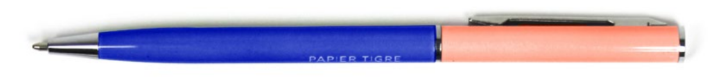 Slim Twist Ballpoint Pen, Papier Tigre