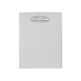 Today's Mini Accomplishments Notepad