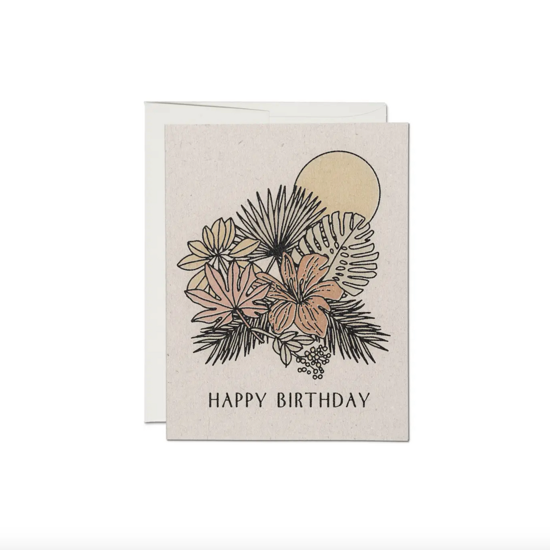 Tropical Birthday, Red Cap Cards