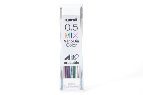 Uni Nano-Dia 0.5mm Color Lead Refills